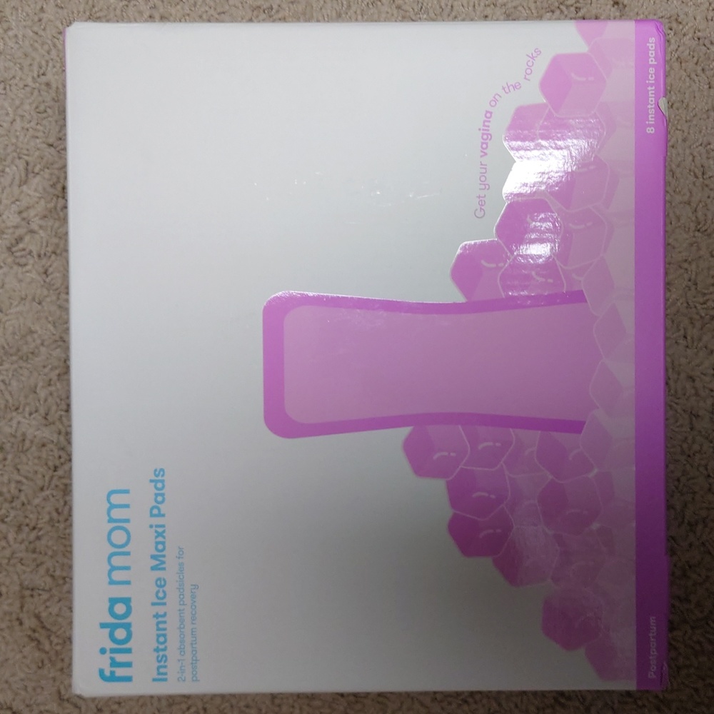 Frida mom 2-in-1 absorbent padsicles for postpartum recovery, NWT